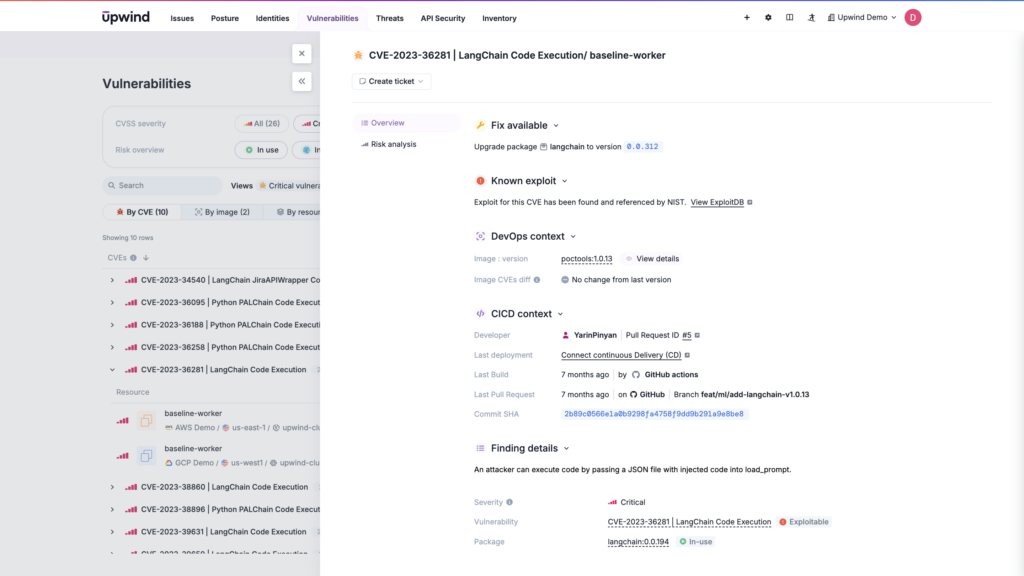 Runtime monitoring quickly identifies misconfigurations 